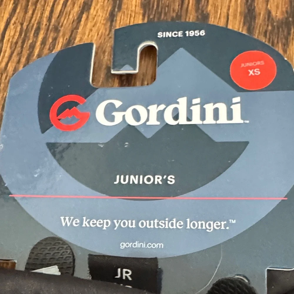 Gordini Black Junior Gloves